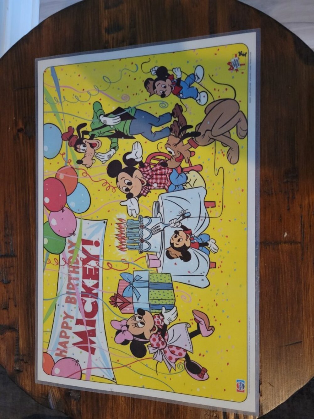 Disney placemat circa 1978 Pepsi/Disney promotion.